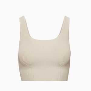 ARITZIA | Babaton Sculpt Knit Squareneck Cropped Tank